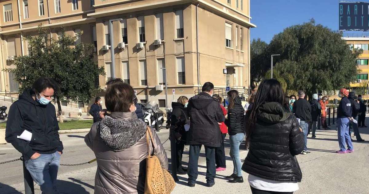 Bari, tutto il personale del Policlinico sottoposto al tampone per il Coronavirus